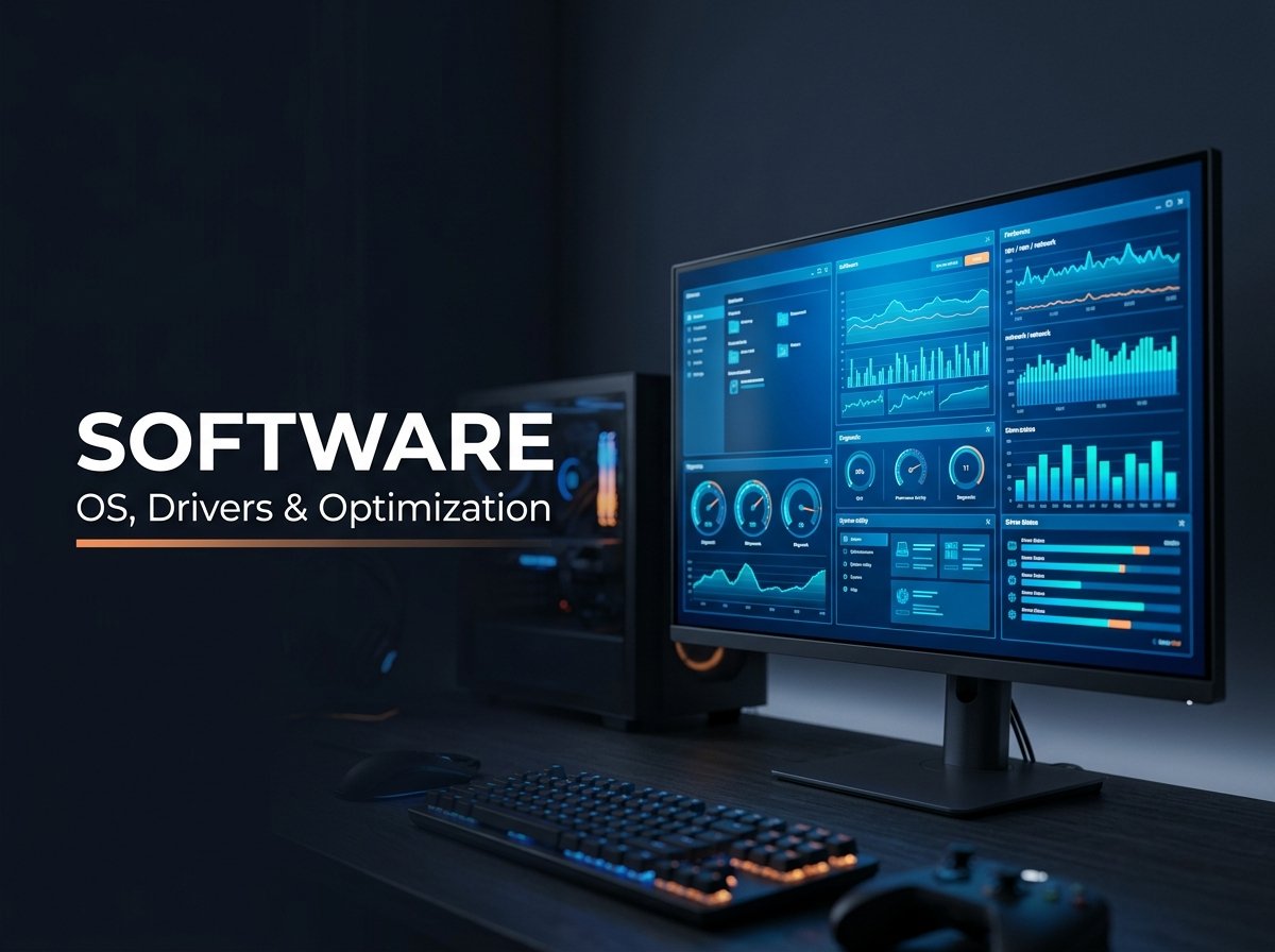 Gaming software, drivers and optimization tools